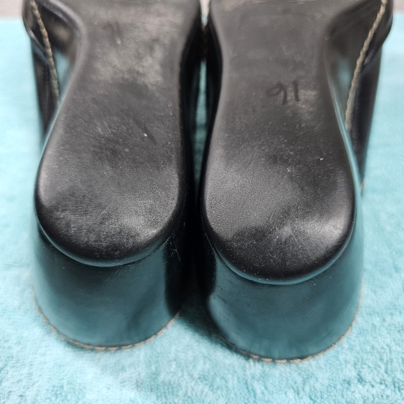 Cole Haan Elyssa Black Leather Mules Size 7 - Picture 12 of 12
